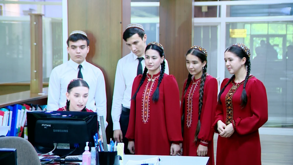 INTERNSHIP AT THE GALKYNYSH BRANCH OF "TURKMENISTAN" COMMERCIAL BANK